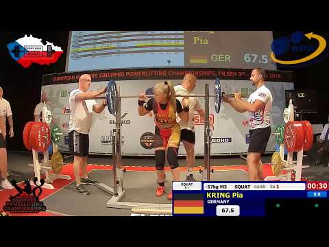 European Masters Powerlifting Championship - Woman M2, M3 (All)