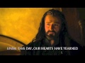Song of the Lonely Mountain (Lyrics)- with movie ...