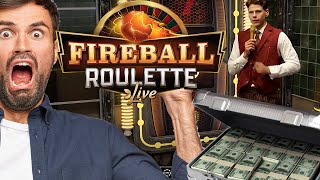 €10,000 VS FIREBALL ROULETTE – BIG BETS!