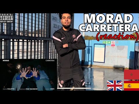 ENGLISH GUY reacts to MORAD - CARRETERA (VIDEO OFICIAL) - Spanish rap!!