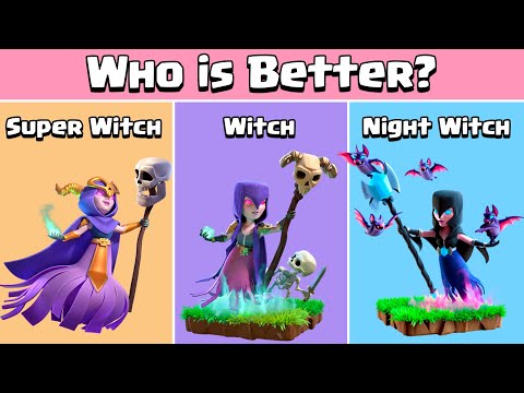 Finding the best WITCH in Clash of Clans