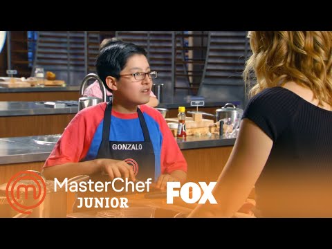 Gonzalo Cooks Up An Asian Style Fried Chicken Thigh | Season 5 Ep. 8 | MASTERCHEF JUNIOR