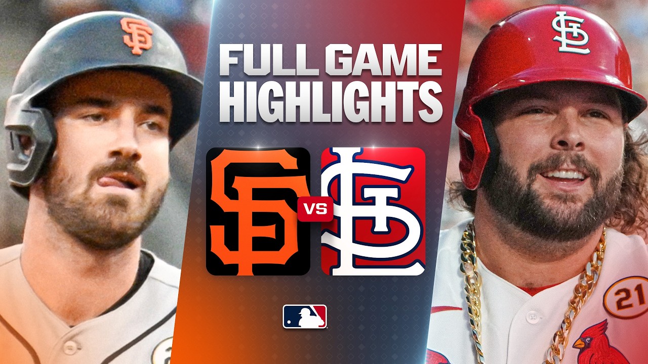 9월16일 샌프란시스코 세인트루이스 MLB 하이라이트