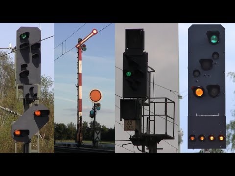 Wie geht das? Ein Hauptsignal kommt auf Fahrt.