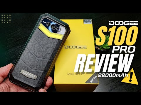 DOOGEE S100 Pro Unboxing, Hands-On & First Impressions! (The Toughest Phone You've Ever Seen)