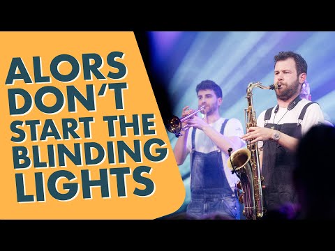 BRASS DEPARTMENT - Alors, Dont Start the Blinding Lights (Mashup) - Live Clubshow 2023