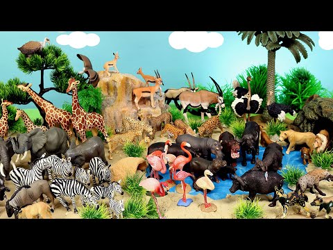 Animal Dioramas for Kids! Fun Habitat DIY  Waterhole Volcano Island and more!