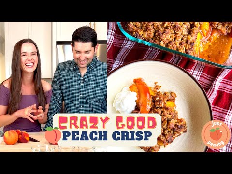 AMAZING Fresh Peach Crisp