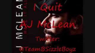 I Quit - AJ McLean