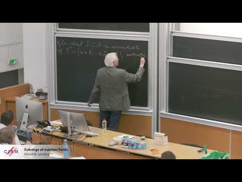 Hendrik Lenstra: Subrings of number fields