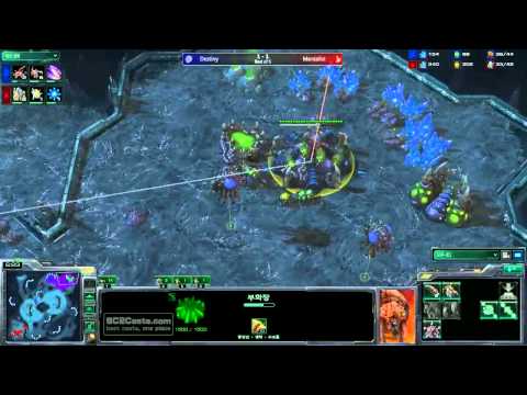 Destiny(Z) v Mentalist(P) - G3 - Shakuras Plateau - Destiny v Korea