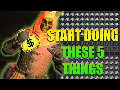 5 Simple Habits To Make You Rich In - DARK AND DARKER