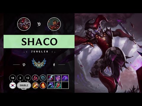 Shaco Jungle vs Graves - KR Challenger Patch 14.9