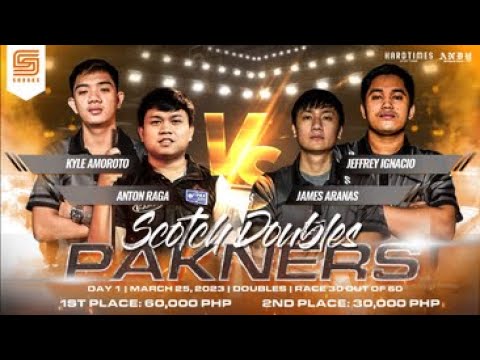 Final Event SCOTH DOUBLES: Professional 10-ball | 2 Days Event | Race 60 | Day 1 | March 25, 2023