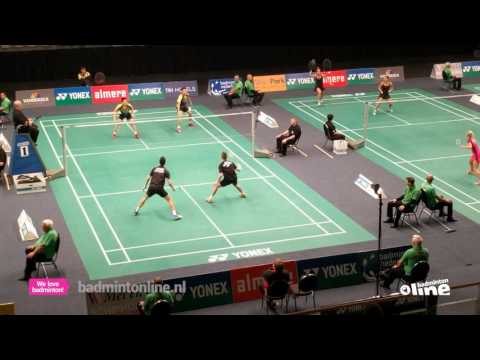 Matchpoint of Jacco Arends and Ruben Jille - Yonex Dutch Open 2016