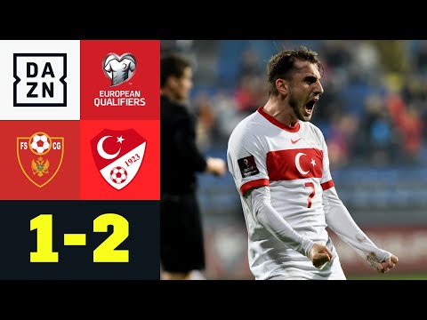 Trotz Rückstand! Kuntz schafft die Play-Offs: Montenegro - Türkei 1:2 | European Qualifiers | DAZN
