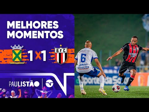 SANTO ANDRÉ 1X1 BOTAFOGO-SP | MELHORES MOMENTOS | PAULISTÃO 2023