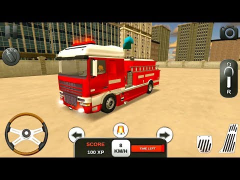 Firefighter Simulator 3D - Rescue Fire Truck - Android Gameplay FHD