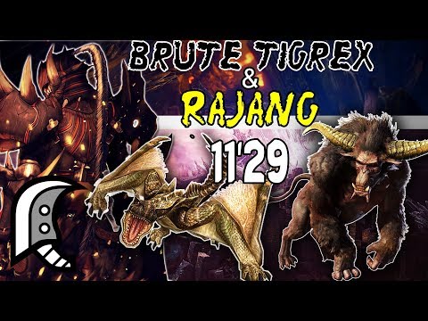 MHW: Iceborne - Rajang & Brute Tigrex | Solo [11'29] Greatsword