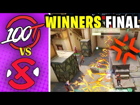 WINNERS FINAL 100 Thieves 100T vs XSET Highlights | VCT Stage 3 Challengers