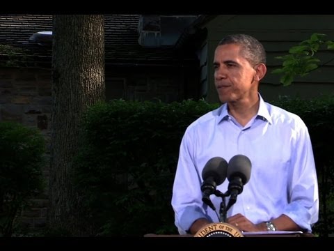 President Obama Speaks at the Close of the G8 Summit