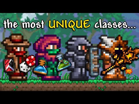This mod adds the most unique Classes in Terraria...