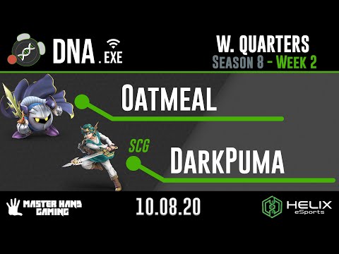 DNA.EXE S8:W2 - Oatmeal (Meta Knight) Vs. SCG | DarkPuma (Hero) - W Quartefinals