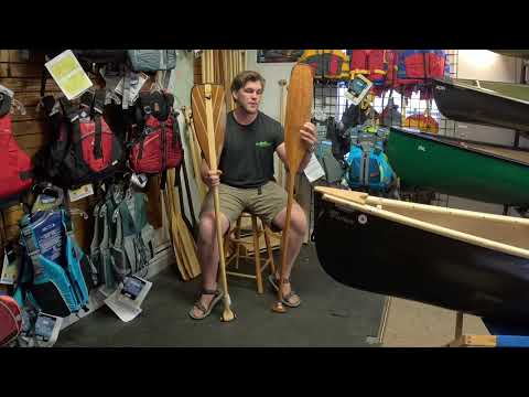 Picking Out a Canoe Paddle