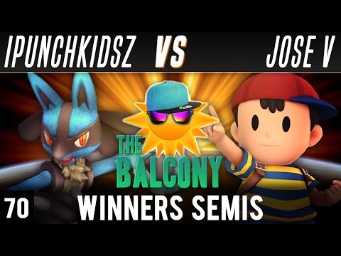 PM @ the Balcony 70 - Winners Semis ft. R3|iPunchKidsz (Fox, Lucario) VS Jose V (Falco, Ness)