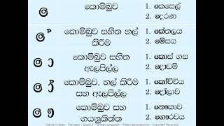 Grade 4   Sinhala   1st Term   Lesson 3   පි�
