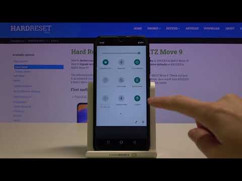 KRUGER & MATZ Move 9 – Open Camera Settings & Manage Location Tags