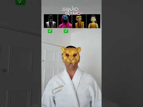 Squid Game Masks 😳