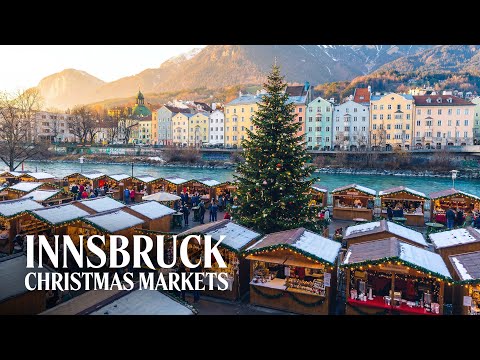 Innsbruck Christmas Markets · Most Scenic in Europe with a Stunning Alpine Backdrop · 4K Tour