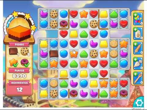 Cookie Jam - LEVEL 676  --   1 STARS  ( No booster ) GAMES