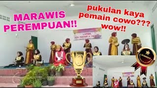 Download lagu JUARA 1 marawis putri 'syubbanul kasysyaf' YAPINK 01 pada acara PORSENI 2019 mp3