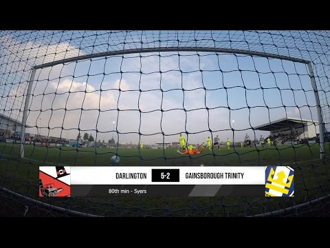 Darlington 5-2 Gainsborough Trinity - Vanarama National League North - 2016/17