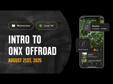 How to Use the App | onX Offroad  Masterclass - Intro 101 (August 2025)