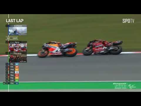 marc marquez dan alex marquez finish nyaris