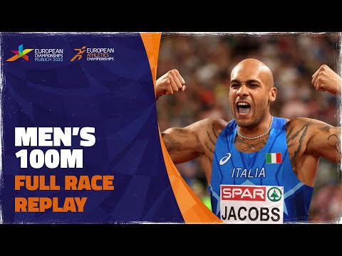 Men's 100m Final | Munich 2022 | Lamont Marcell Jacobs