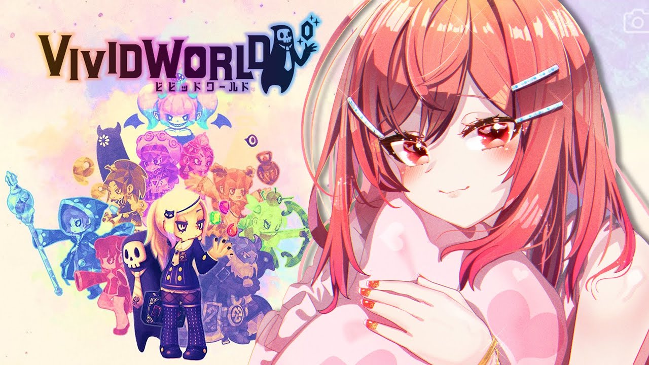 【朝活】おはよ～まったり🌸ビビッドワールド（体験版）やるよぉ～【一条莉々華/hololive DEV IS ReGLOSS】