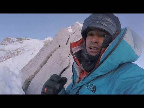 Austrian climber David Lama completes first solo climb of Lunang Ri