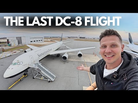 The LAST DOUGLAS DC-8 Flight - Good Bye Legend!