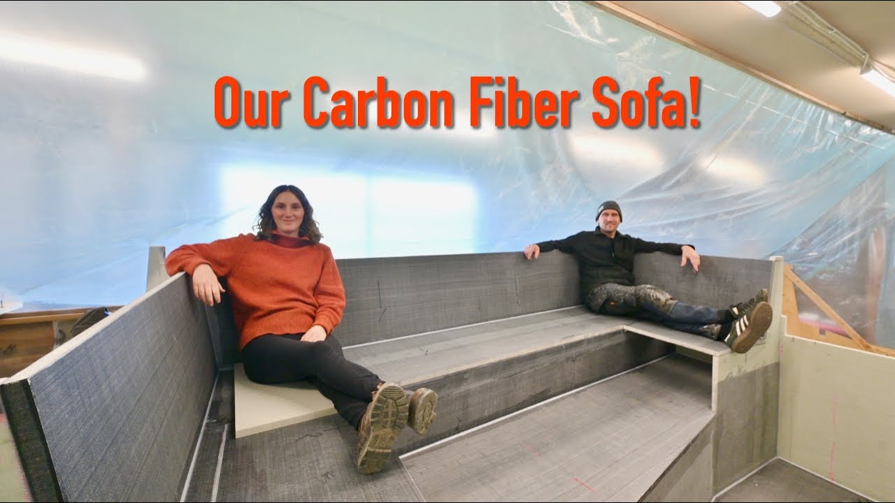 We Built a Carbon Fiber Sofa For Our 50ft Sailboat - Ep. 435 RAN Sailing