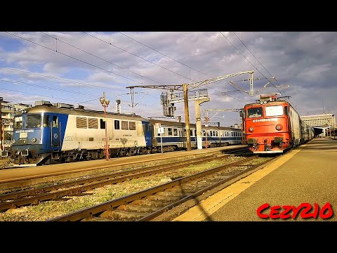 Activitate feroviară in Gara București-Nord