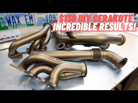 $130 DIY Cerakote; Amazing results! Flat 6 Subaru WRX STI