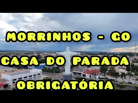 Morrinhos Goiás Casa do Parada Obrigatória #honda #pop110i #morrinhos 