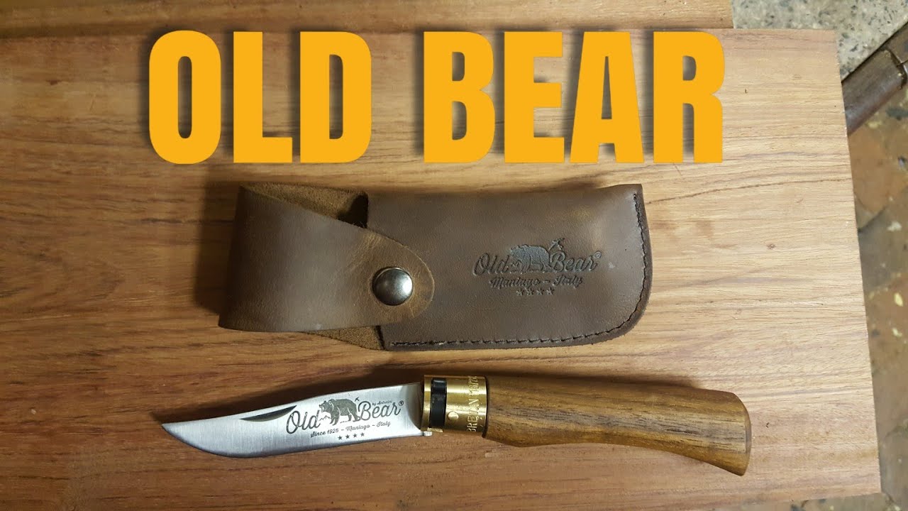 Antonini Old Bear knife review video.