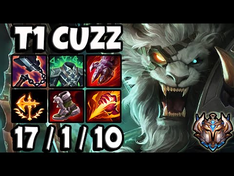 T1 Cuzz RENGAR vs KINDRED [ Jungle ] Patch 11.9 Ranked Korea ✅