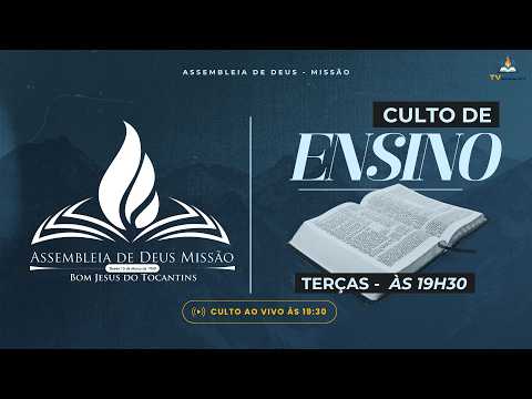 CULTO DE ENSINO | TERÇA-FEIRA | 15/09/2026 I PR. MARIO FREITAS E RONALDO MESCOUTO