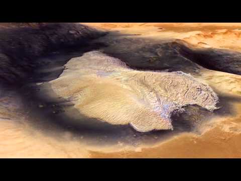 Mars: Movie in 3D - Flight over Becquerel Crater